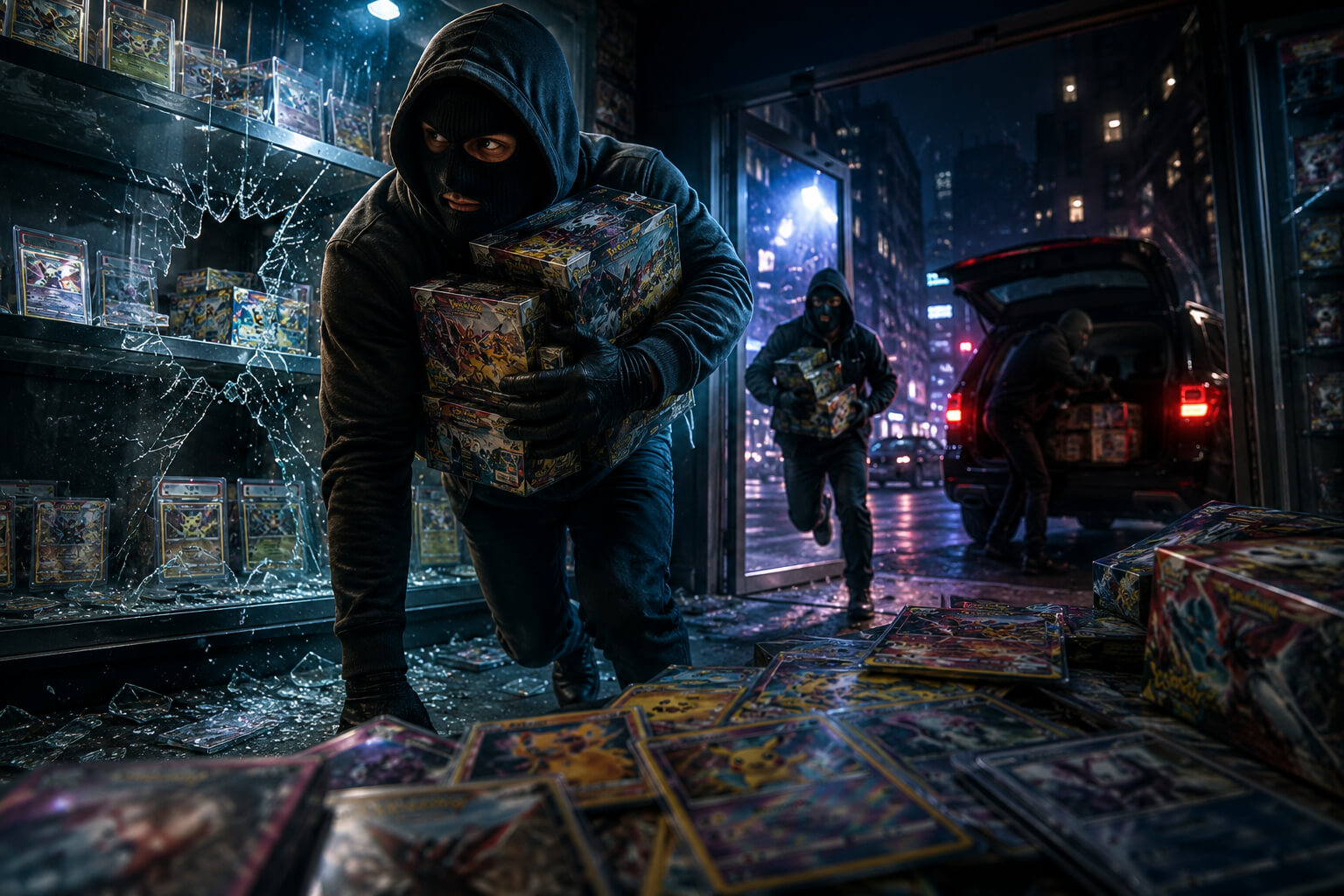 Pokémon TCG card theft